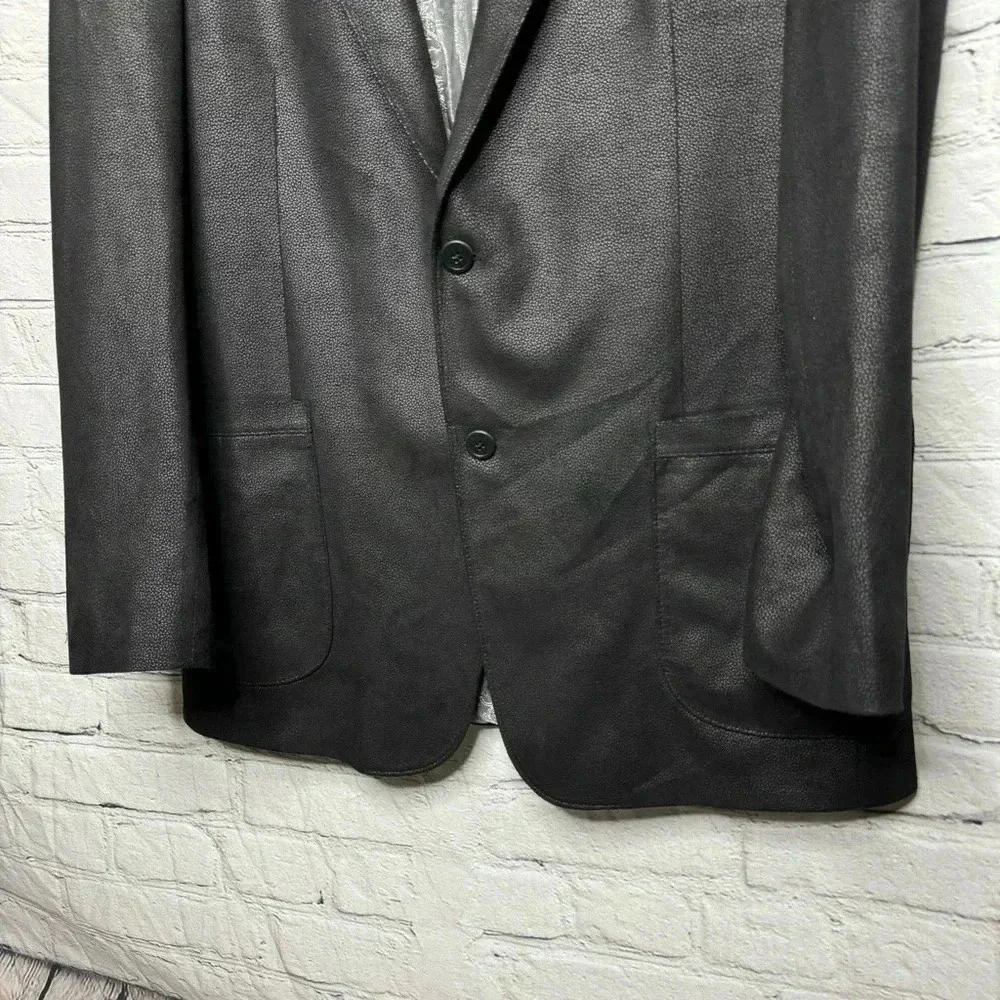 Coppley Men’s Black Sports Coat Blazer size 42T